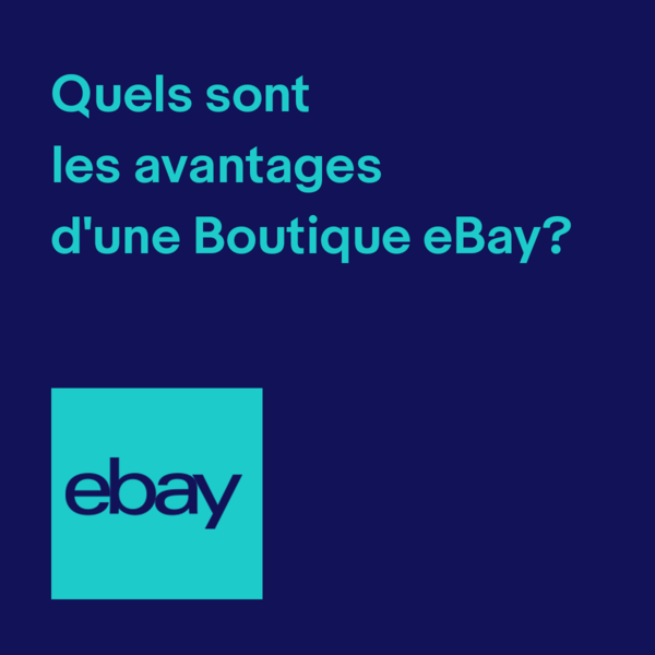 Quels sont les avantages d'une Boutique eBay ?
