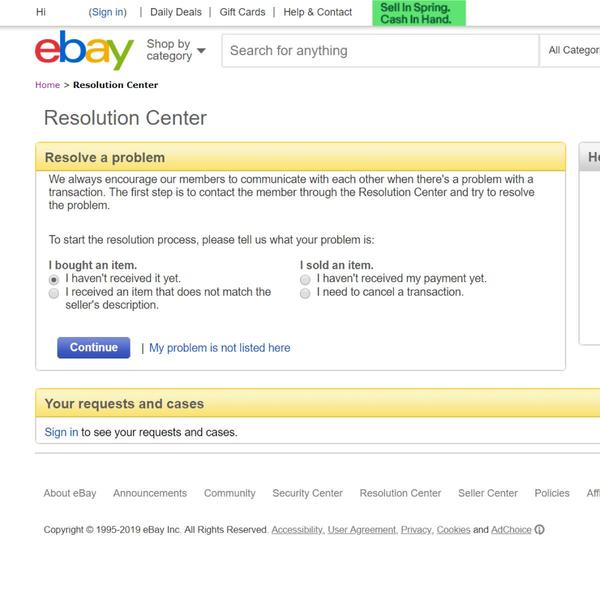 Resolution center on ebay ievan polkka remix