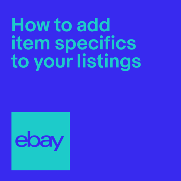 Item specifics crucial to your listings