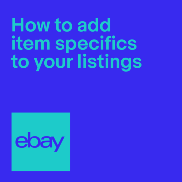  Item specifics crucial to your listings