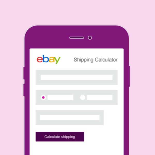 shipping calculator illustration