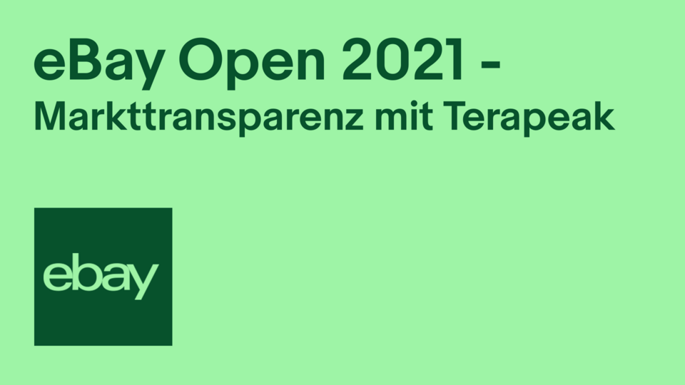 Video Vorschaubild Terapeak eBay Open 2021
