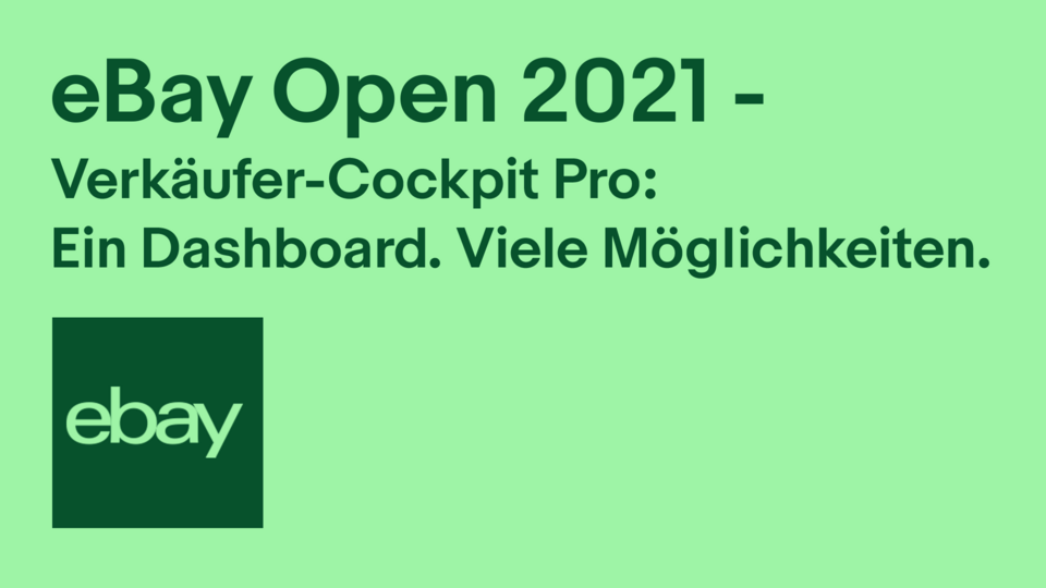 Video Vorschaubild Deep Dive eBay Open Verkäufer-Cockpit Pro