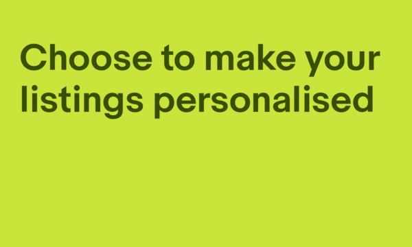 Choose to make you listings personalised video thumbnail