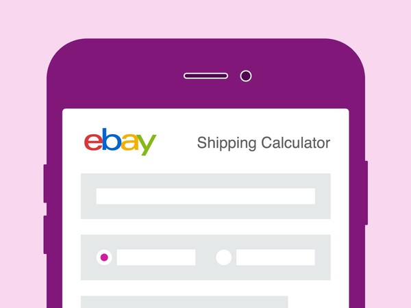 shipping calculator illustration