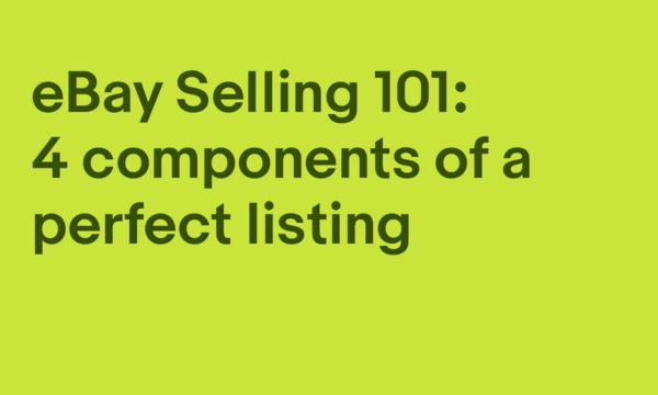 eBay selling 101: 4 components of a perfect listing video thumbnail
