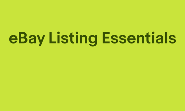 eBay Listing Essentials video thumbnail