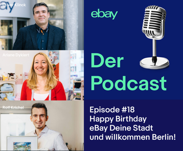 eBay Deine Stadt Podcast Vorschau mit Sprecher*innen