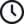 black clock icon