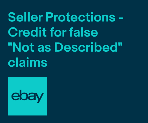 Credit for false “Not as Described” claims