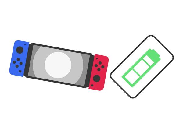 Switch console and cellphone battery