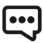 Speech bubble icon